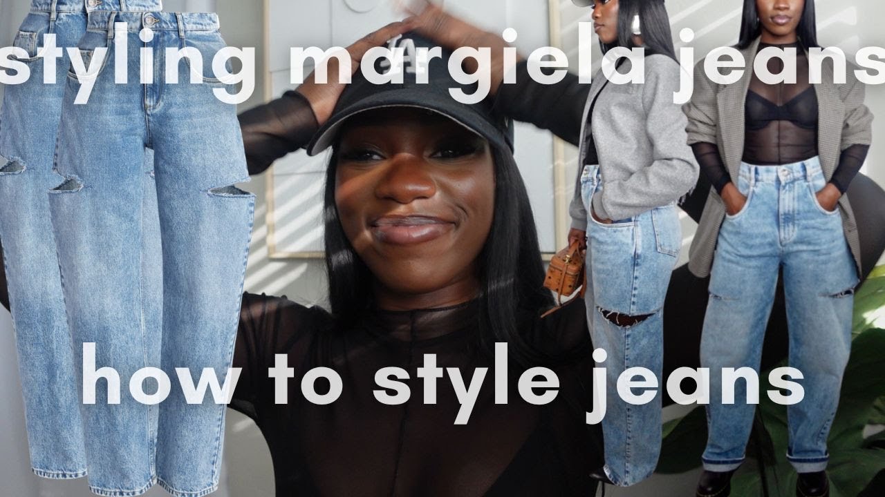 HOW TO STYLE JEANS | STYLING THE MM6 MAISON MARGIELA JEANS - VLOGMAS EP 6 🎄