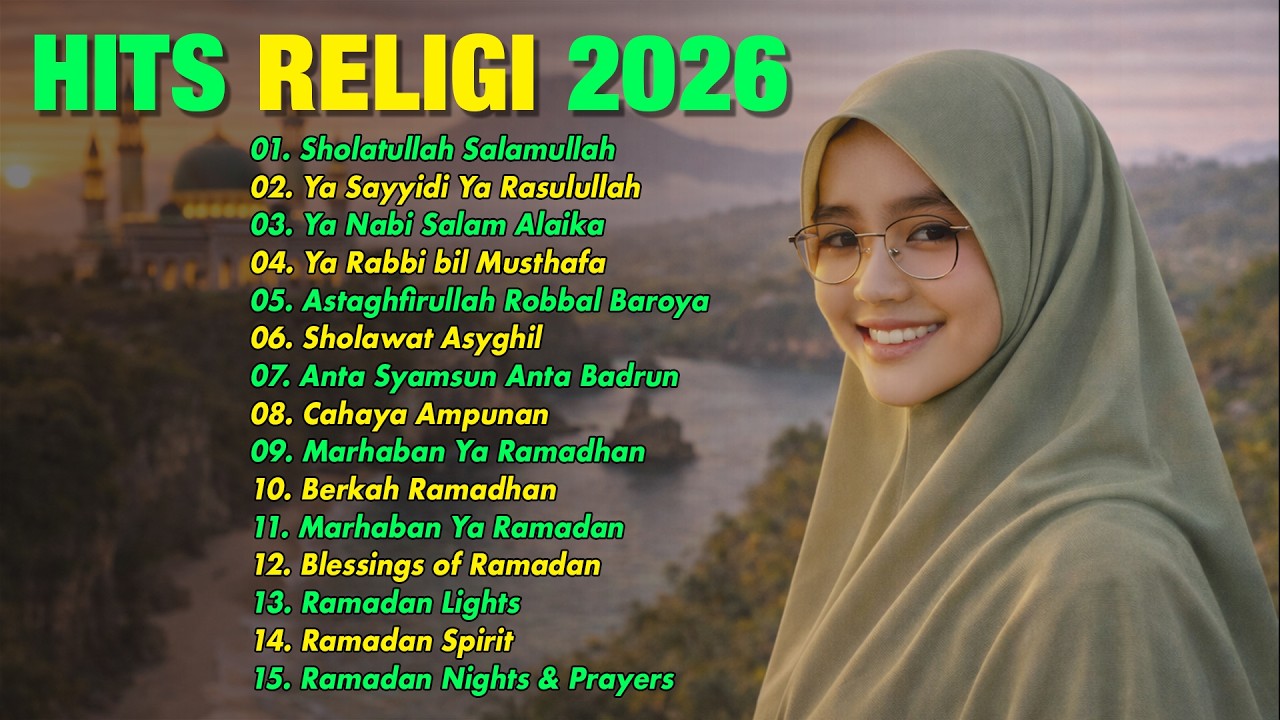 Playlist Islami 2026 🎧 Banyak Dicari & Didengar | Sholawat & Lagu Religi | Rejeki Lancar Hati Tenang