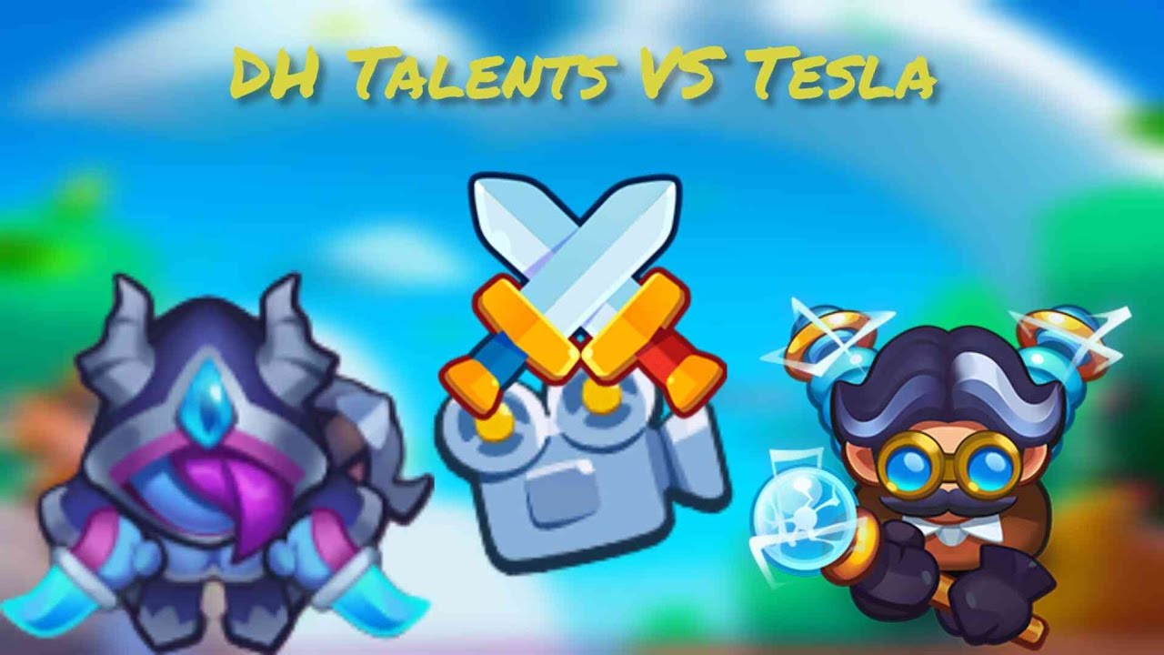 Rush Royale - Chasseur de démon vs Tesla  version 20.0