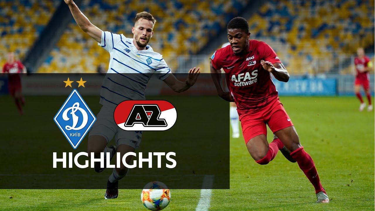 Highlights Dynamo Kiev - AZ | Champions League