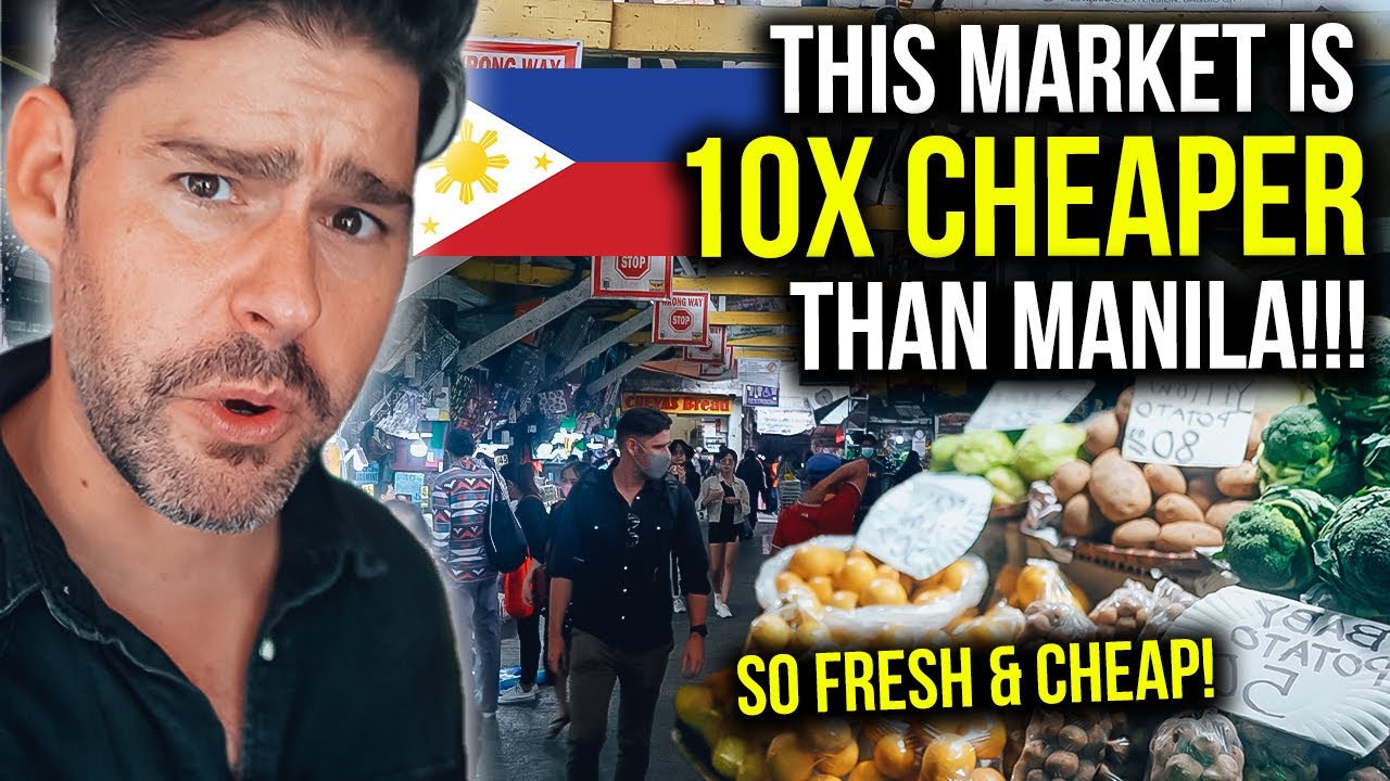 This FILIPINO MARKET is INSANE - XXL Grocery Shopping in the PHILIPPINES
