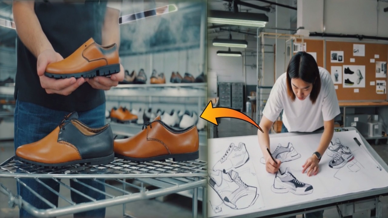 “🔥 You Won’t Believe How Shoes Are Made! Factory Secrets Revealed”