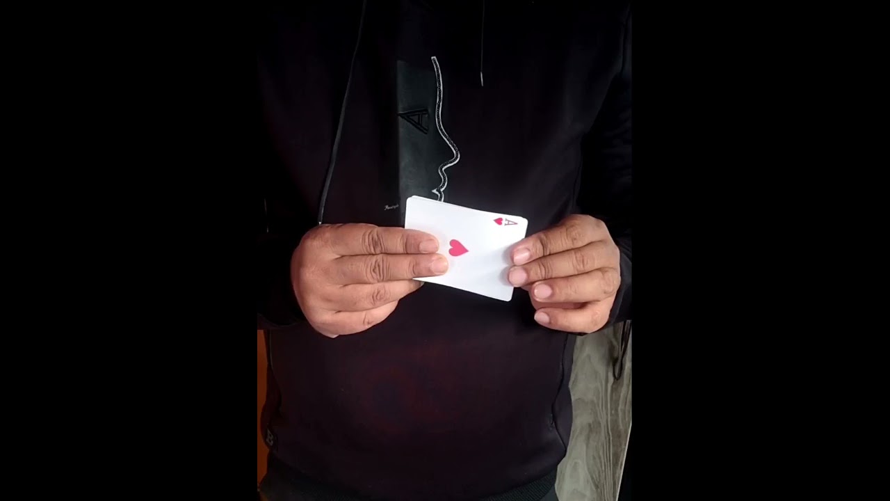 card splitting with snap change //color change trick #shorts