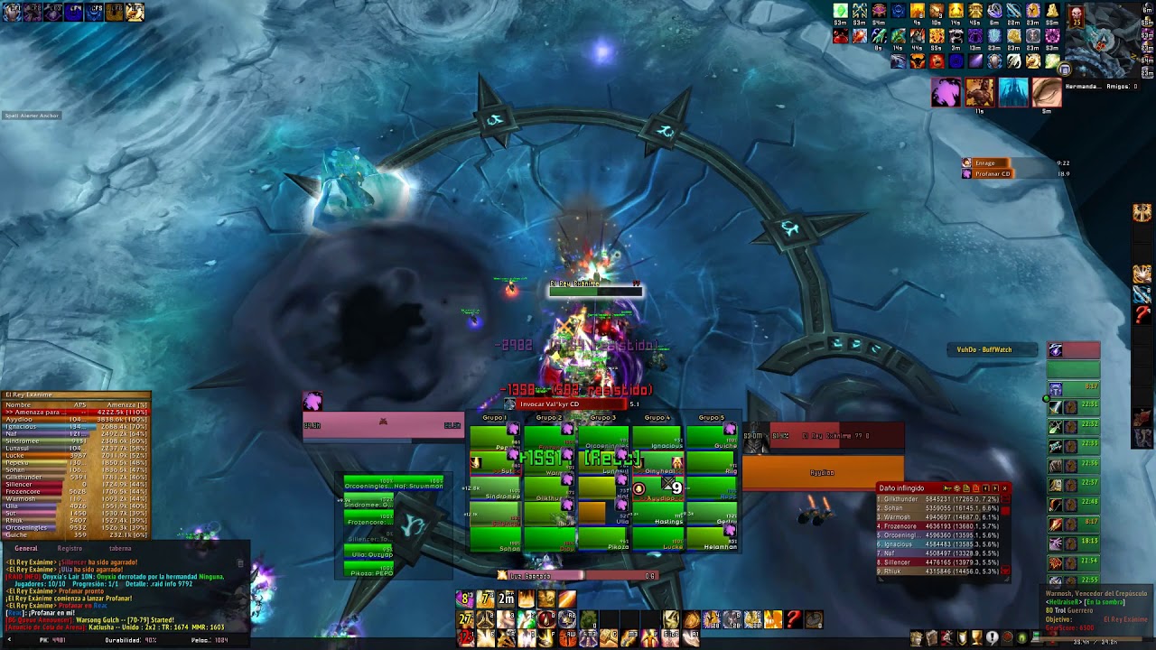 [NaerZone] HellraiseR vs Rey Exánime 25HC 0% Buff