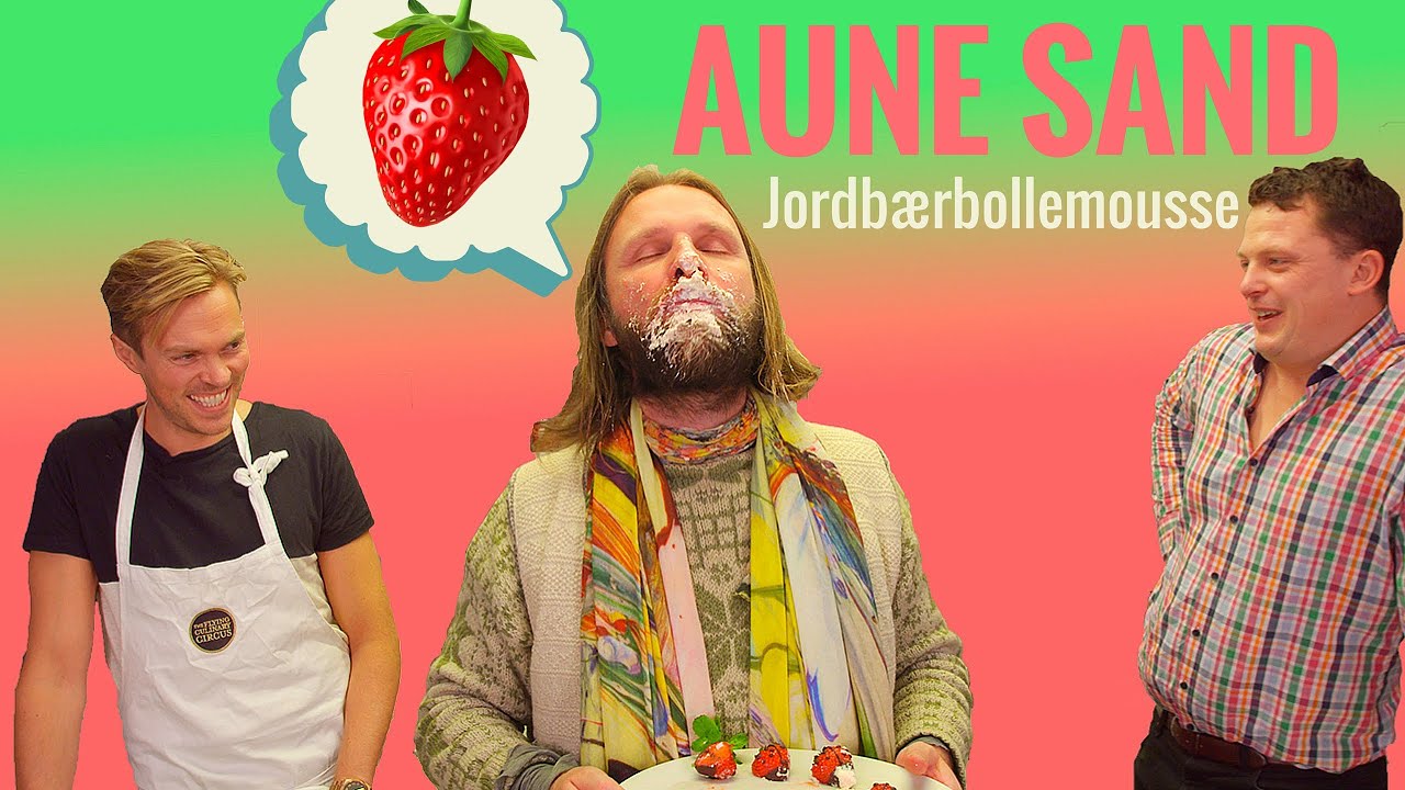 Aune Sand og Jordbærbollemousse