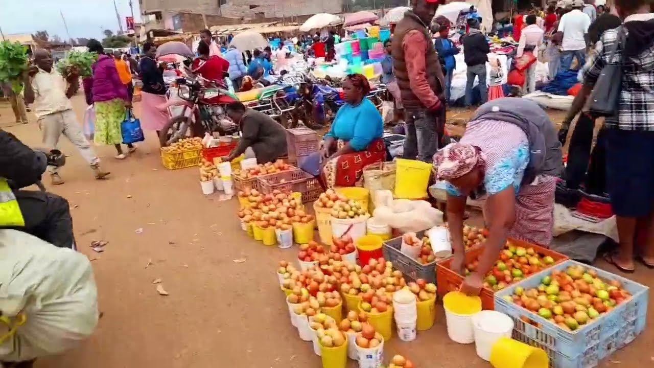 MARKET DAY TOUR OF A FAMOUS TOWN IN KIRINYAGA #Kutus on a market day.NOisy!/BUSY!