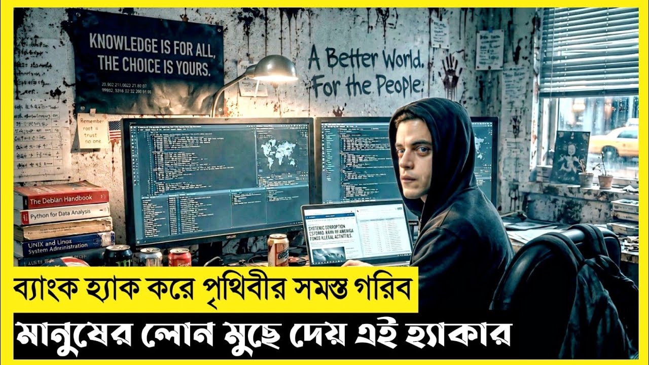 Mr Robot Movie Explain In Bangla|Survival|Thriller|The World Of Keya Extra