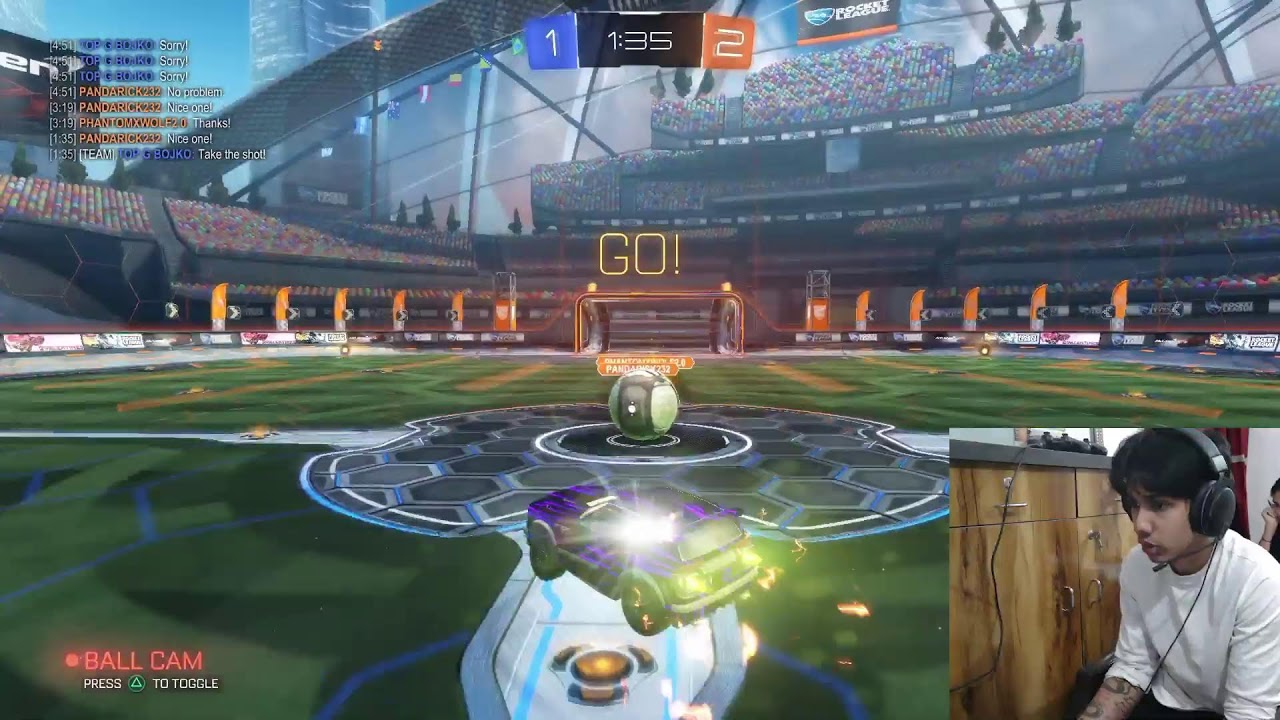 My first stream from the office