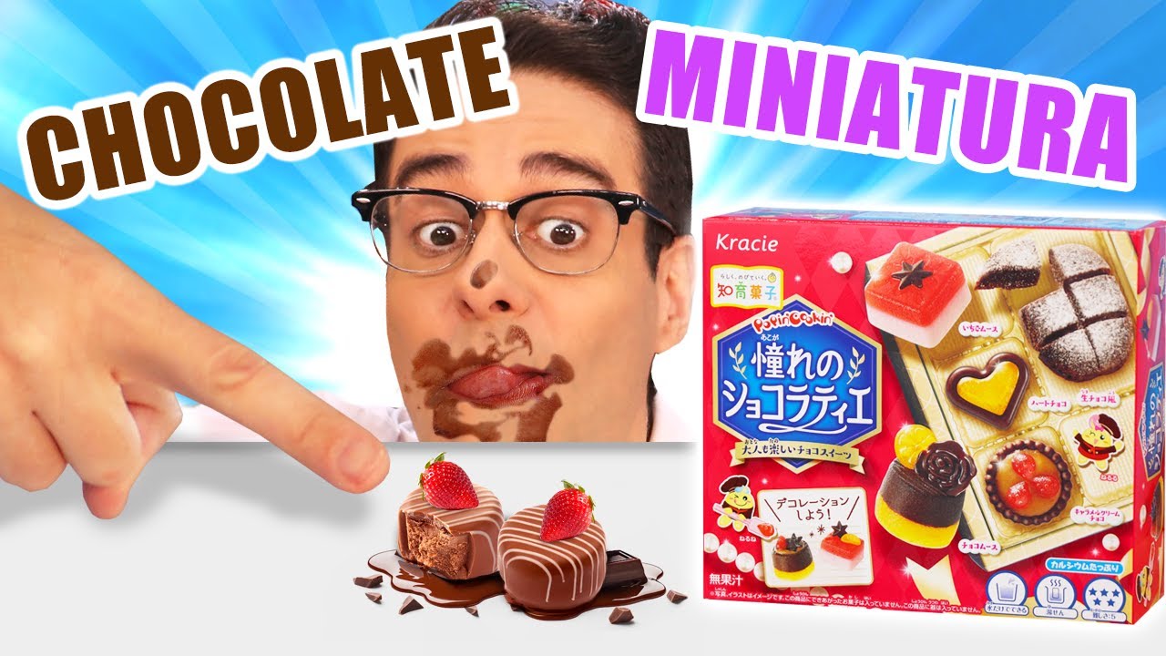 Hago CHOCOLATES MINIATURA JAPONESES | El Gallinero de Mike