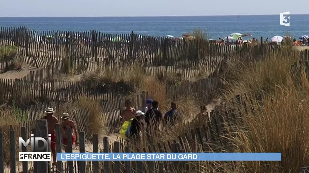 VU D'ICI : L'Espiguette, la plage star du Gard