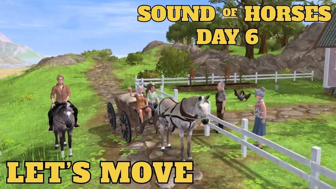 🐎 Driving a WAGON for the FIRST TIME! | Day 6 | Sound of Horses Game