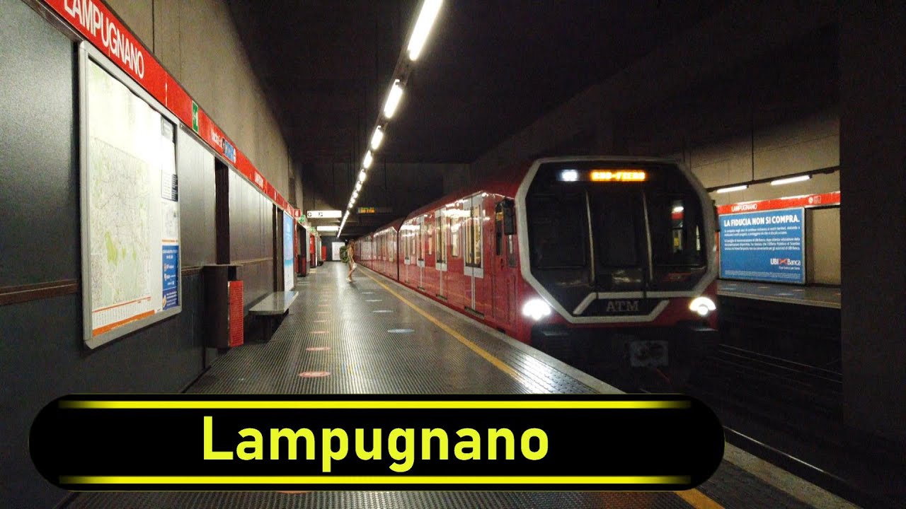 Metro Station Lampugnano - Milan 🇮🇹 - Walkthrough 🚶