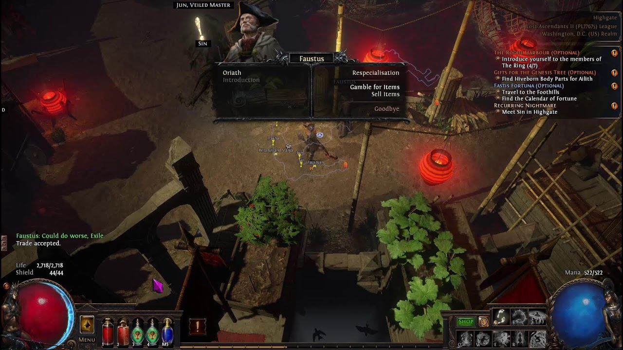 Lost Ascendants League Ruthless SSF