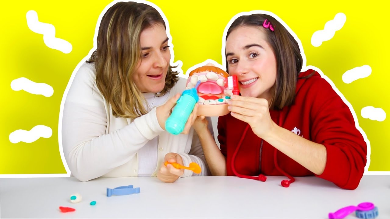 PUPI VIROU DENTISTA!! 😂Brincando de Dentista e Paciente!
