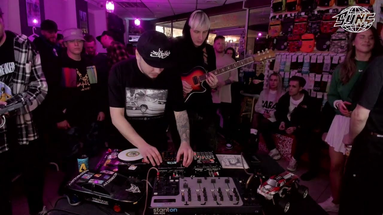 Drum Warz x JJ.OK - Live Instrumental Hip-Hop/Boom Bap Set at Syncshop (Brest, 2024-03-30)