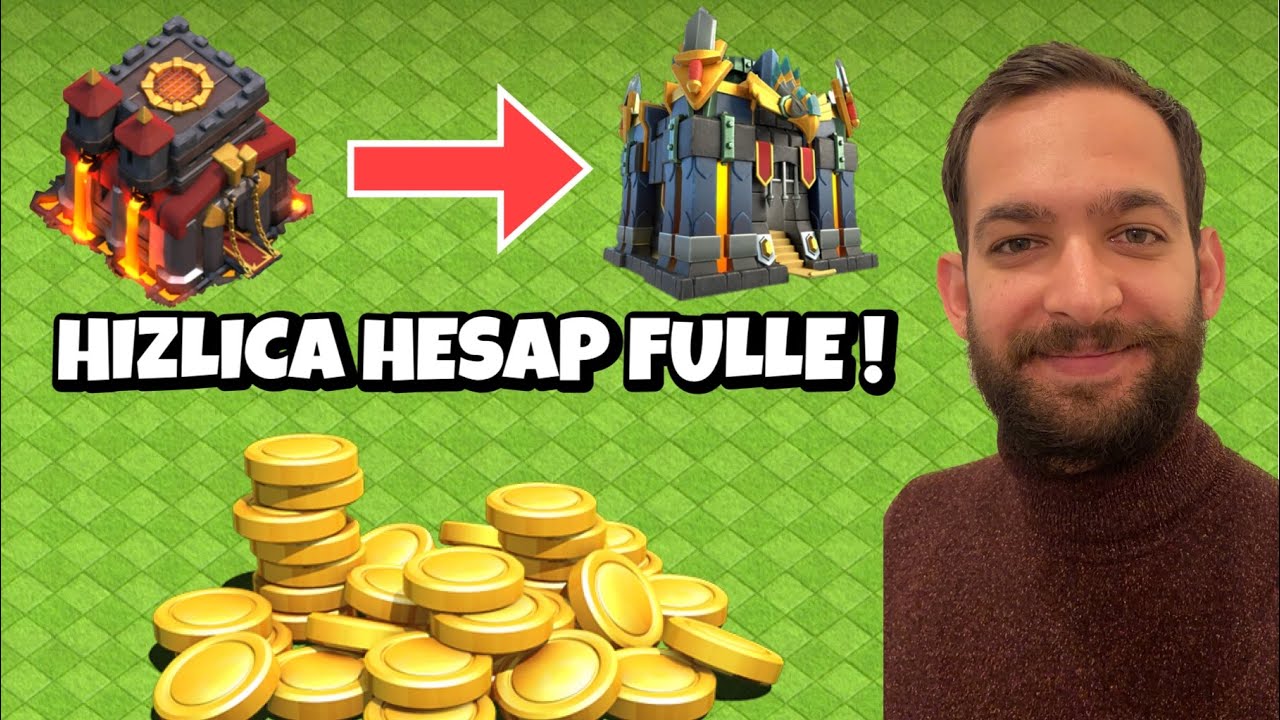 EN HIZLI HESAP MAKSLAMA YÖNTEMLERİ ! CLASH OF CLANS
