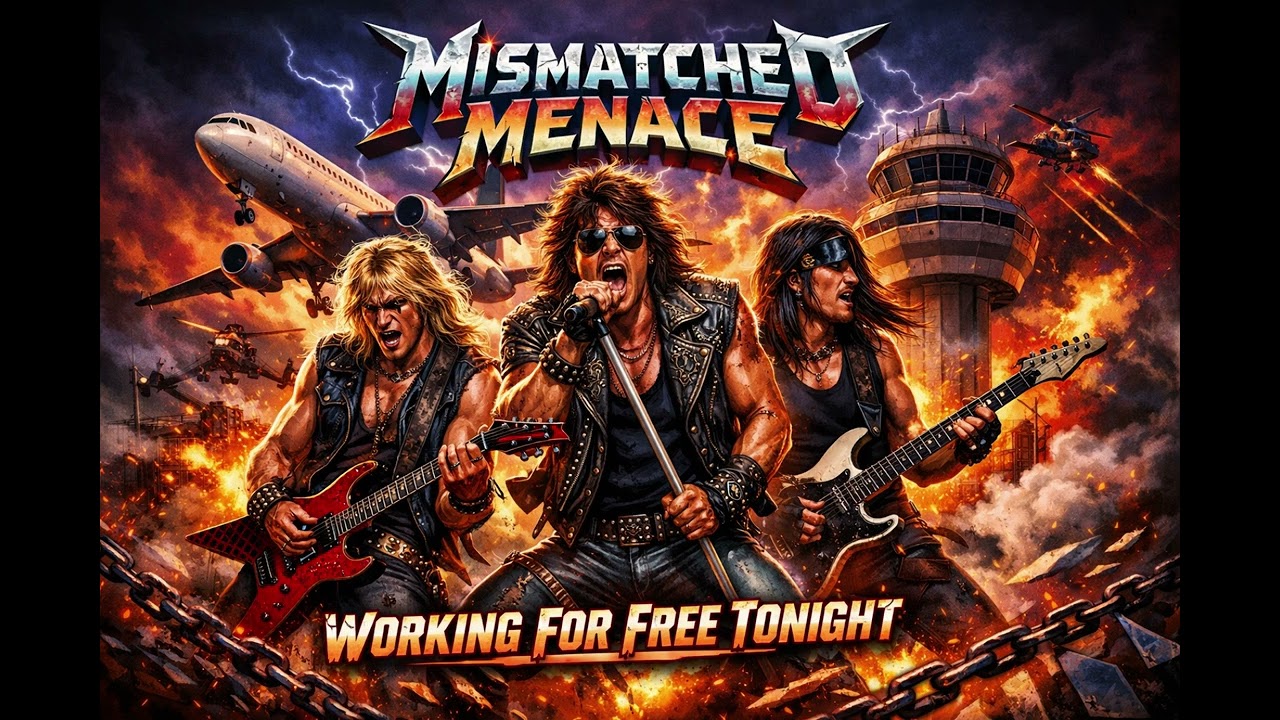 Working for Free Tonight | Hair Metal Anthem | Mismatched Menace