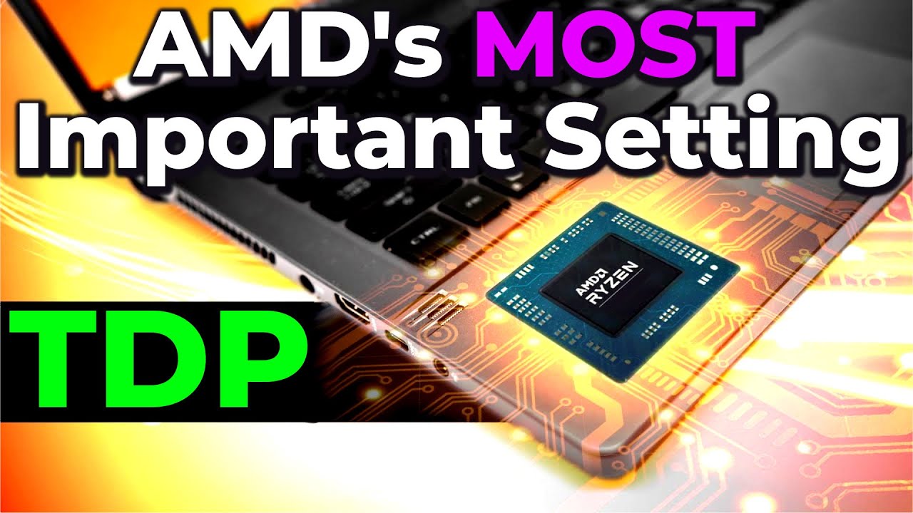 САМЫЙ важный параметр AMD для ноутбуков | Что такое TDP? | Повышение производительности в играх