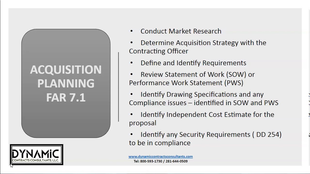 Introduction to US Federal Government Contracts