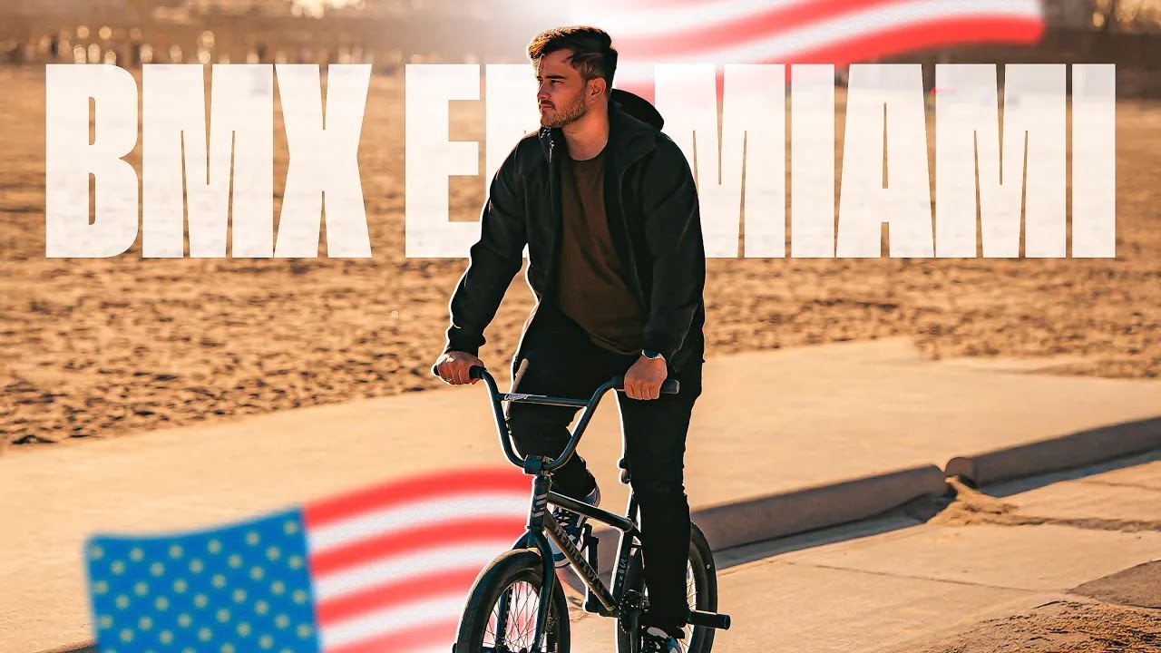 LEVEI MINHA BMX PARA MIAMI
