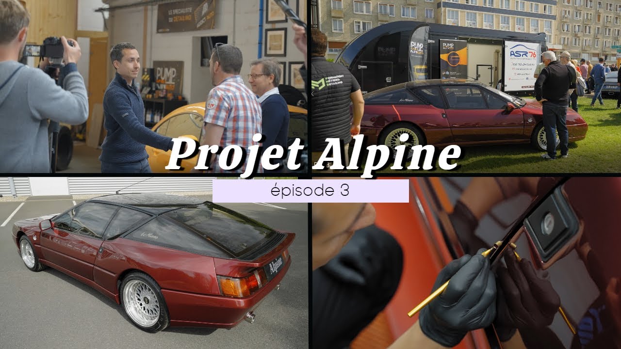 LA TV PASSE NOUS VOIR, 1000 ALPINES À DIEPPE ET FINISH DE L'ALPINE !! Projet Alpine EPS 3
