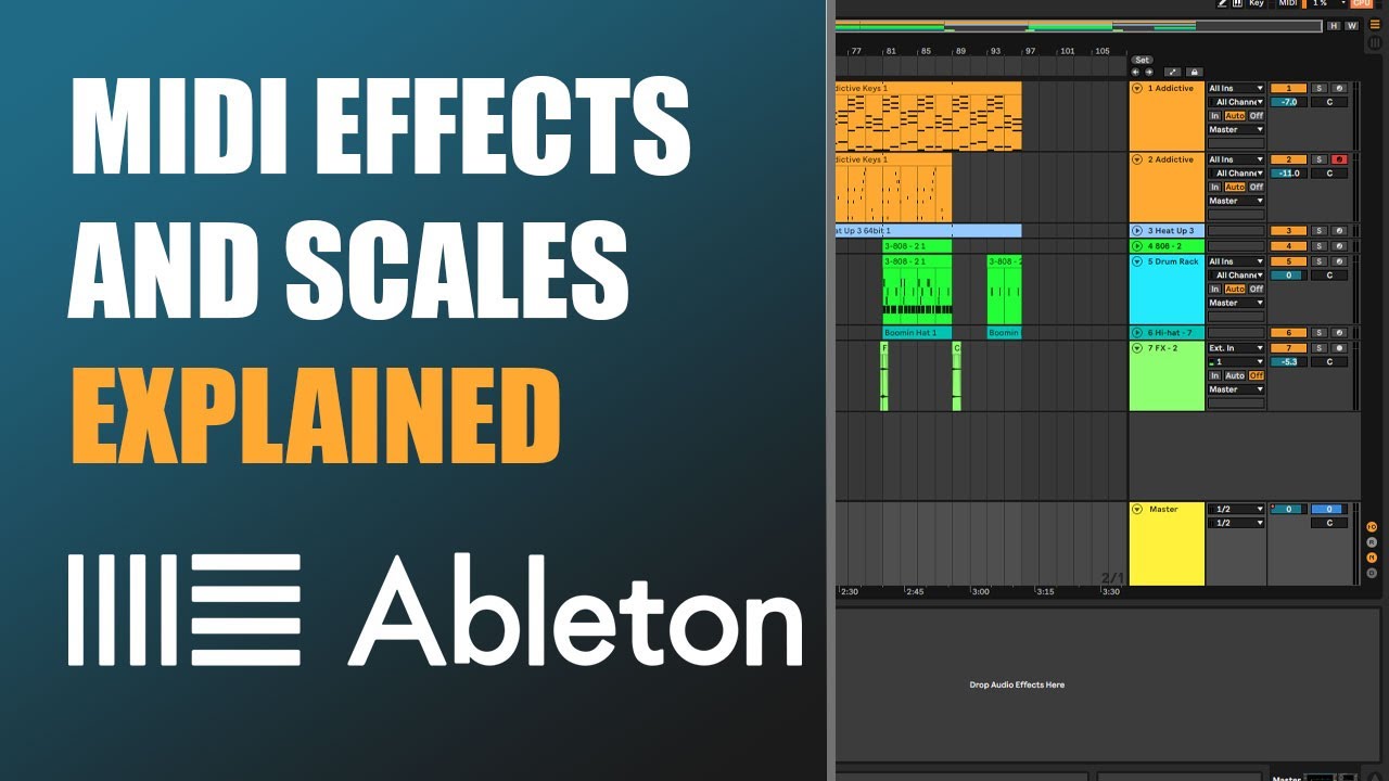 Ableton Live MIDI Effects / Scales EXPLAINED