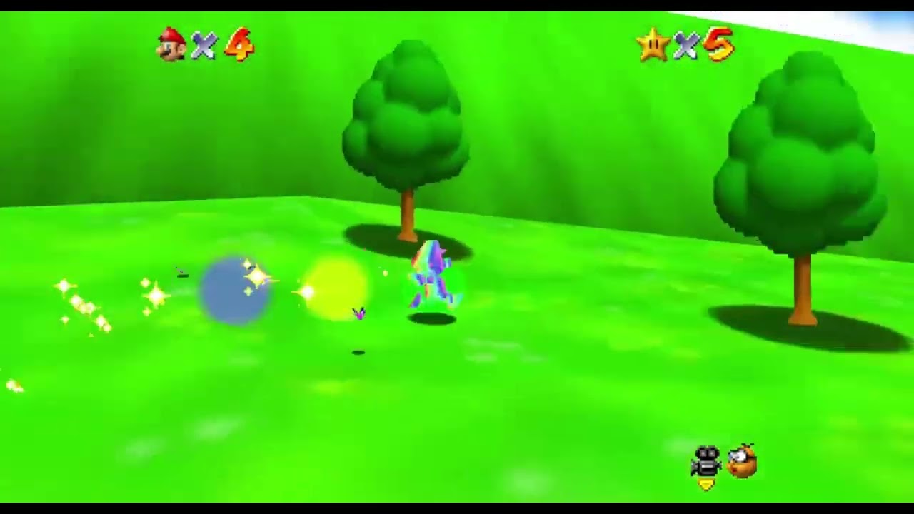 Unused Starman Theme + Rainbow Star Gameplay