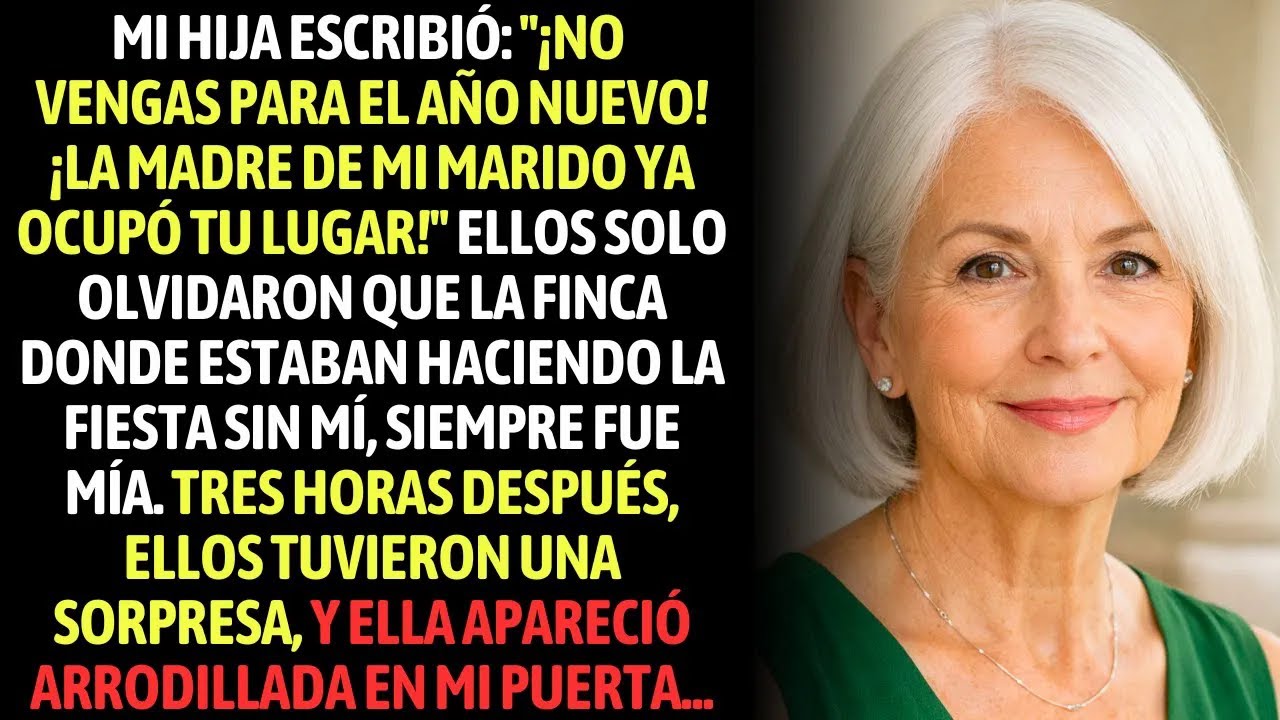 Mi Hija Dijo No Vengas Para El Año Nuevo  La Madre De Mi Marido Ya Está En Tu Lugar Yo Solo