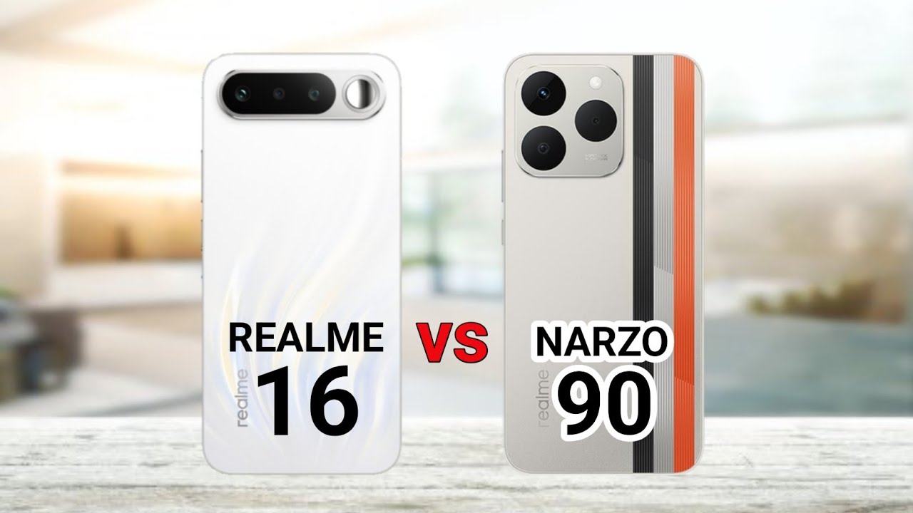 Realme 16 vs Realme Narzo 90