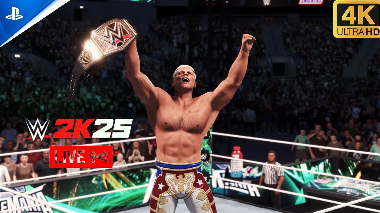 WWE 2K25 - LIVE Gameplay