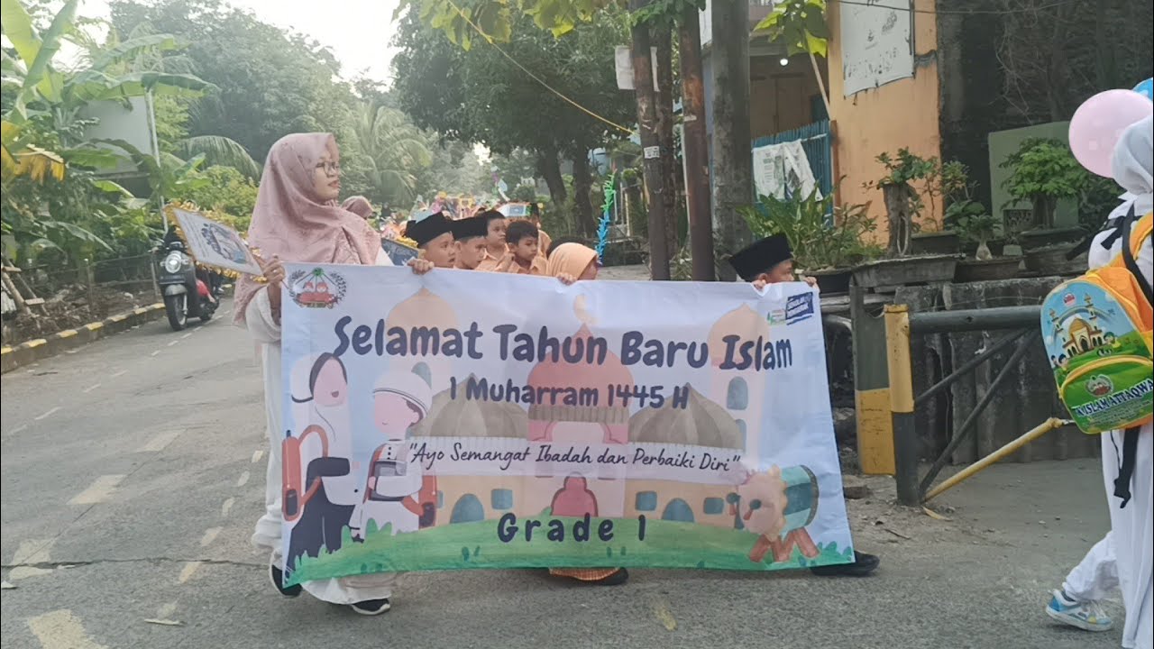 Pawai Tahun Baru Islam 1 Muharram 1445 H | TKIT, SDIT, SMPIT At Taqwa Narogong Bekasi