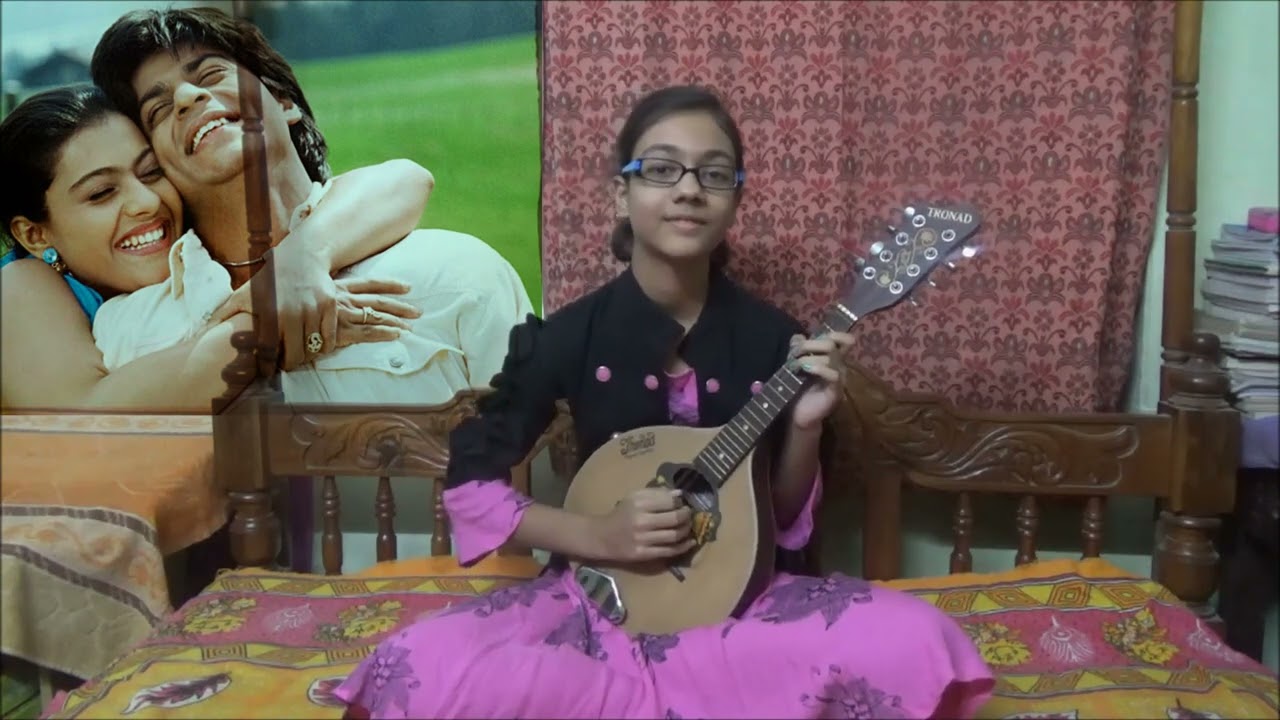 Tujhe dekha to yeh jana sanam on mandolin by Rupkatha