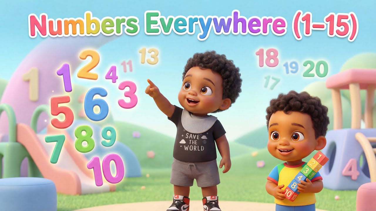 EPISODE 4: “Numbers Everywhere! (1–15)”