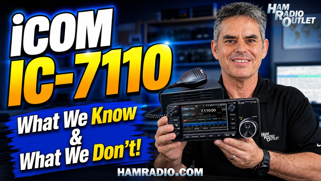 ICOM IC-7110 - What We Know & What We Don't!
