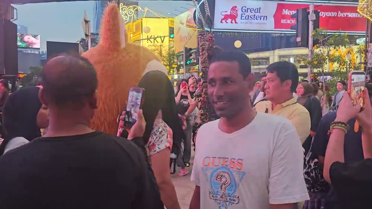 Mankey king movie hero in Malaysia Kualalampur.  #The monkey king.