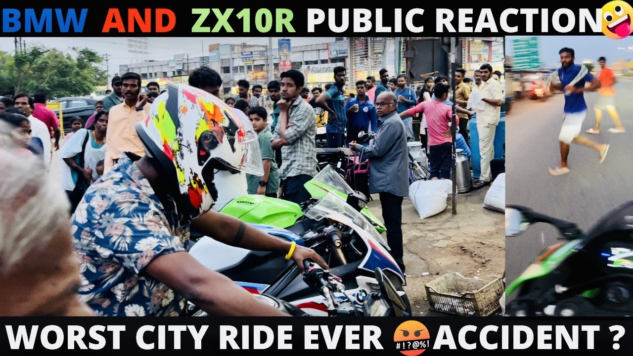BMW&ZX10R PUBLIC REACTION ♥️😇|BMW| |ZX10R| |TAMIL| |AKSQUAD|