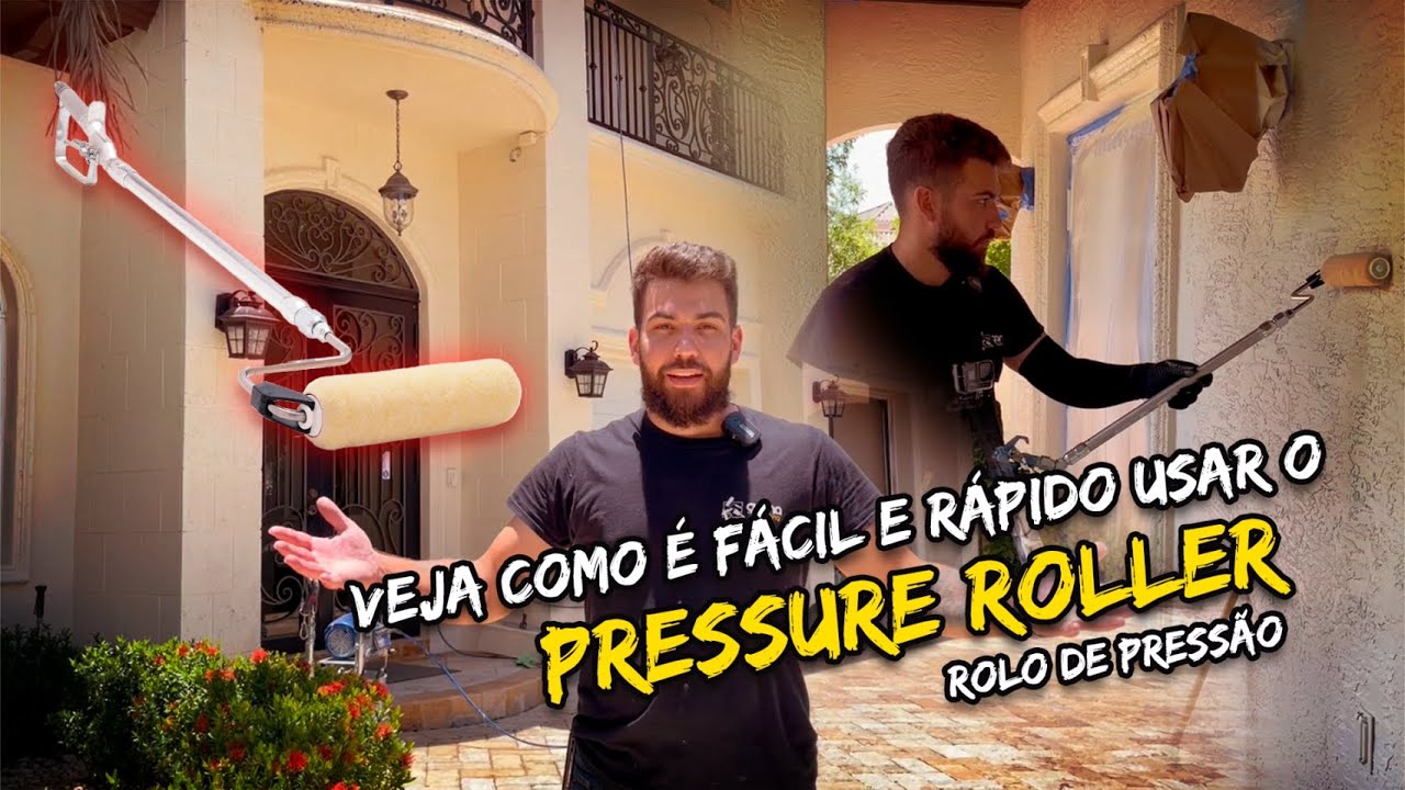 Veja como é rápido e fácil usar o PRESSURE ROLLER (ROLO DE PRESSÃO)