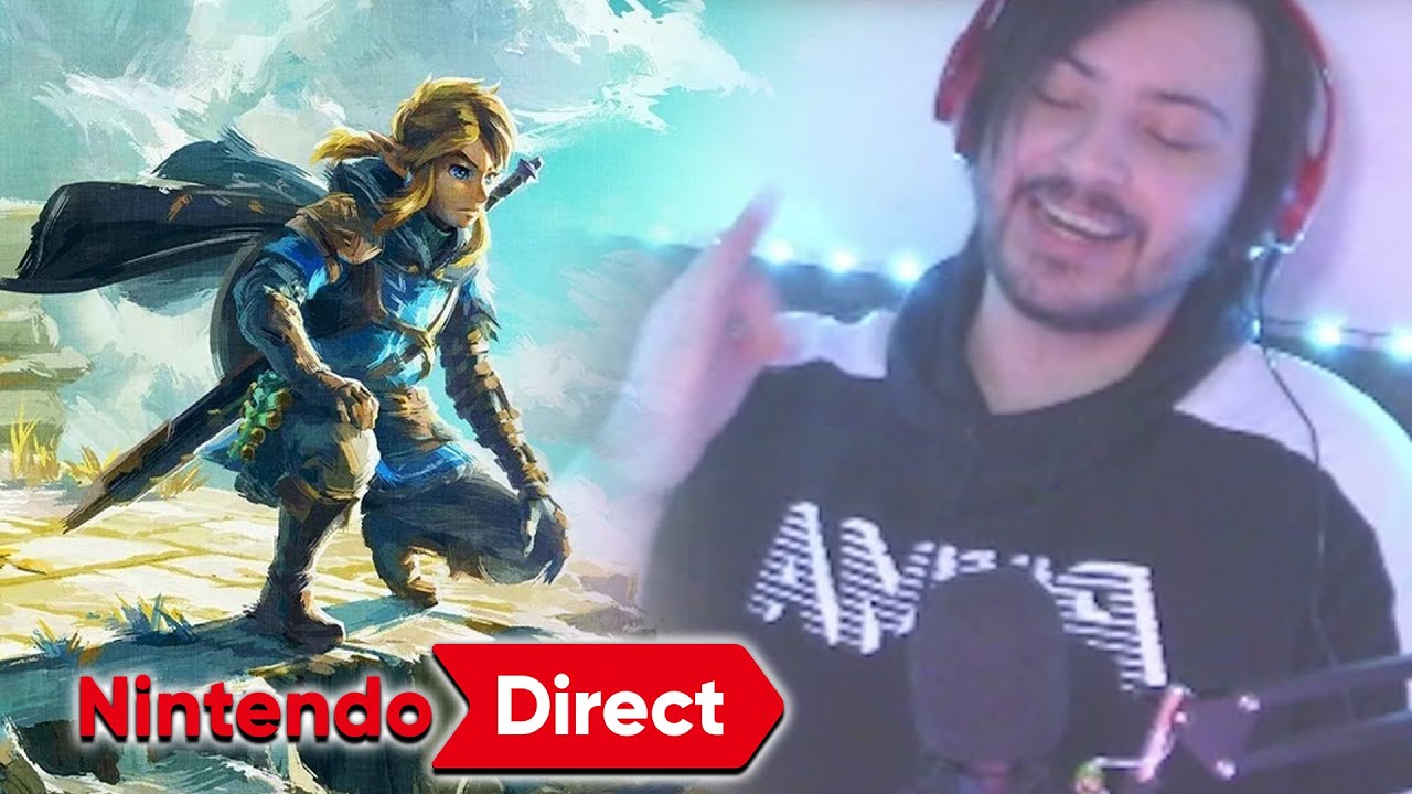 DistortedEmerald REACCIONA a The Legend Of Zelda: Tears Of The Kingdom (Nintendo Direct)