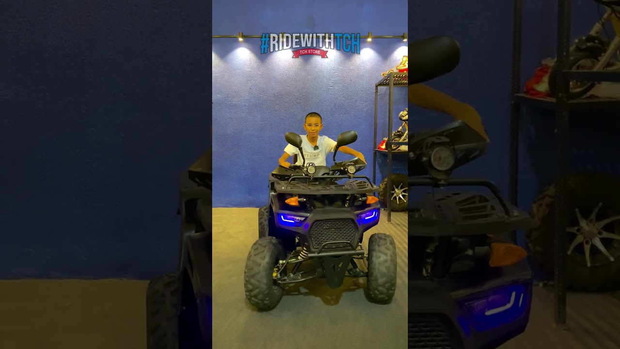 Happy Customer ⭐️-135cc Phantom ATV | 4 Stroke Engine Quad Bike - 60km/h Speed🔥#shorts #atv #viral