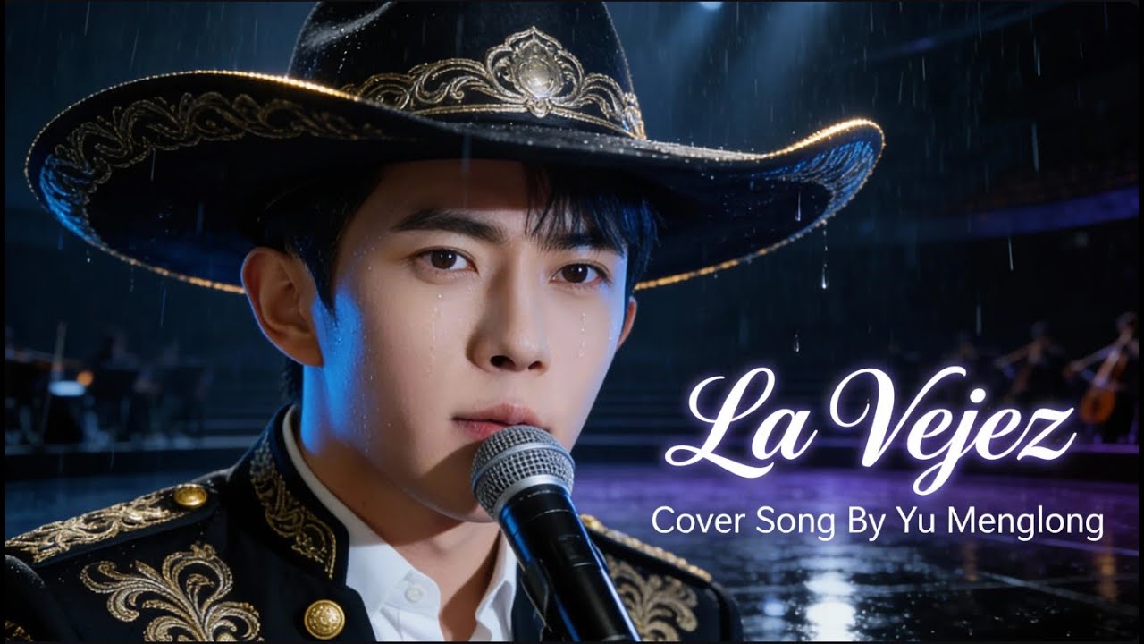 Yu Menglong Cover La Vejez - La canción que emociona a todos los corazones  #yumenglong #musica #fyp