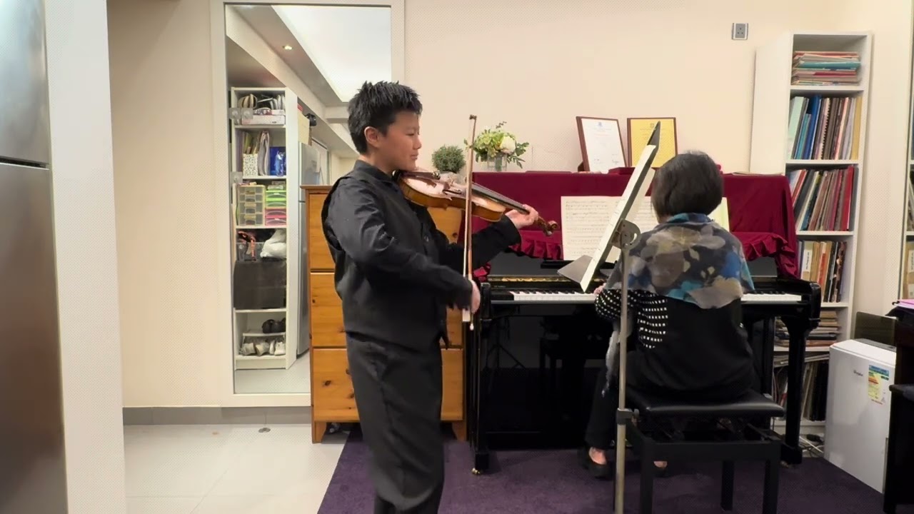 ABRSM Grade 8 Violin Exam C12 Czardas (by Sam 11 yrs old)