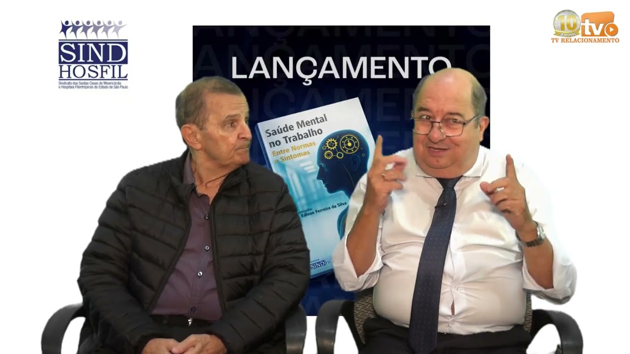 Programa Rafael Abud Você é Top+ com Dr  Edison Ferreira, Apresentador Rafael Abud