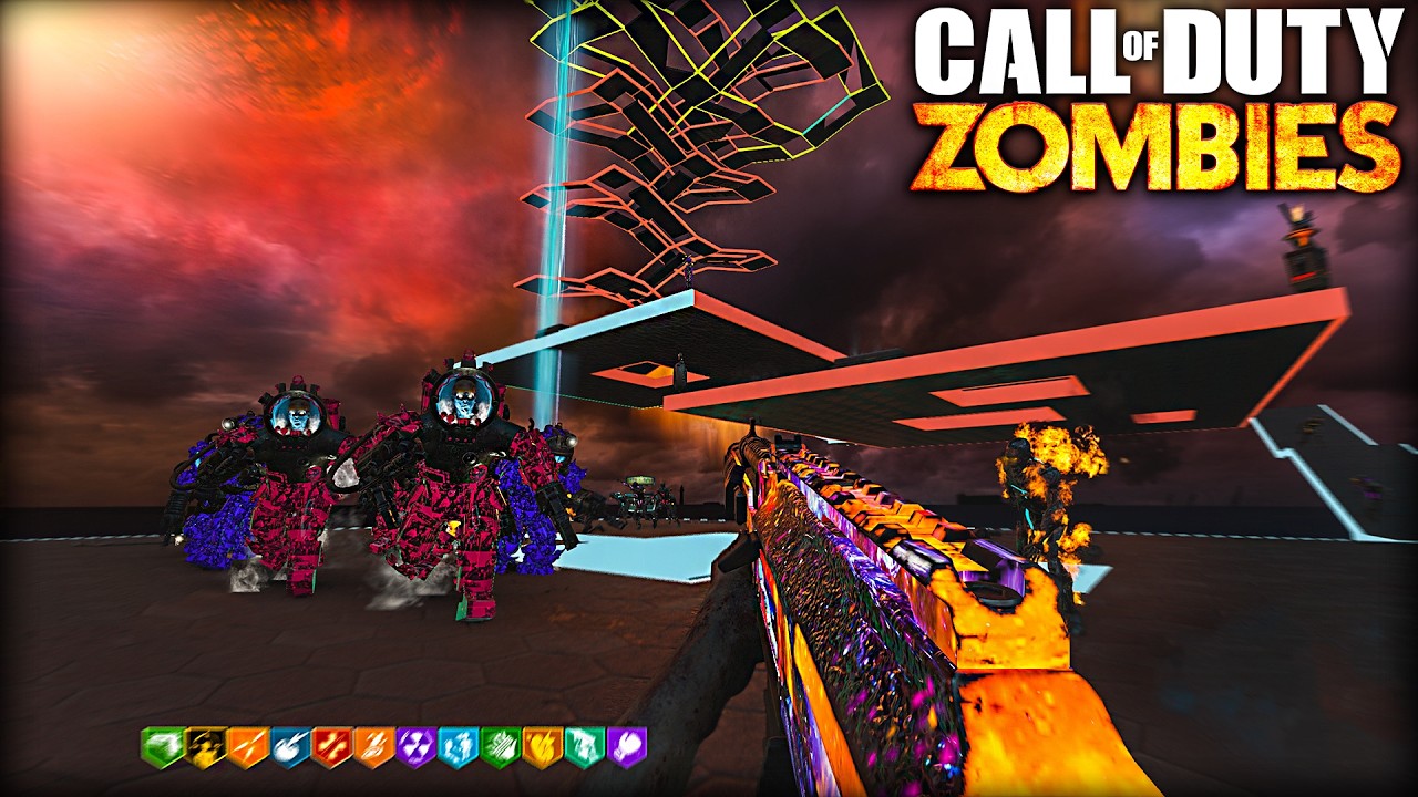 CoD Zombies with 100+ PANZERS Challenge... (Black Ops 3 Zombies)