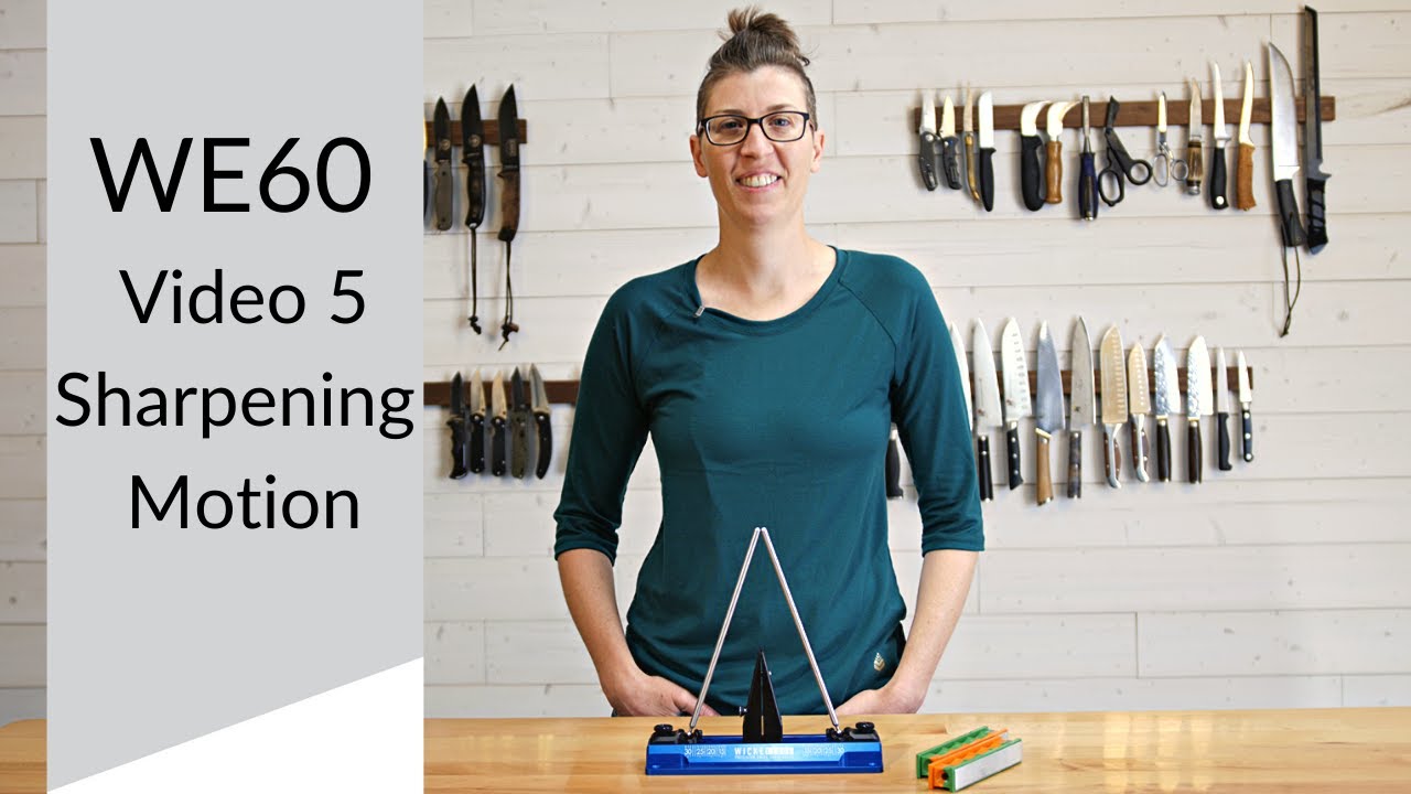 Video 5: Sharpening Motion - Wicked Edge GO WE60 Precision Knife Sharpener