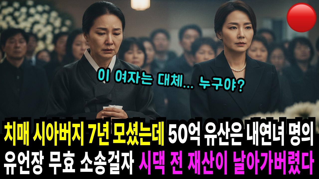 치매 시아버지 7년 모셨는데 50억 유산은 내연녀 명의, 유언장 무효 소송 걸자 시댁 전 재산 경매 넘어가고 | 오디오북 | 사연라디오 | 노후사연 | 시니어드라마 |