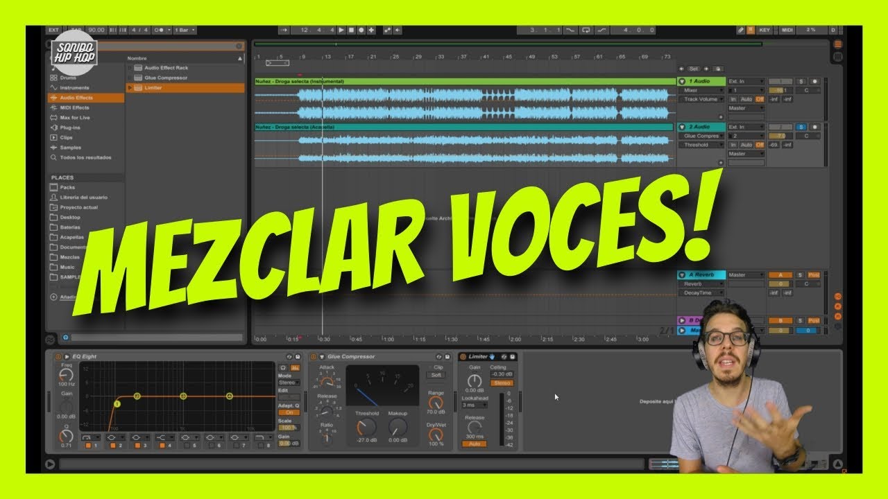 Como MEZCLAR VOCES de RAP en ABLETON LIVE