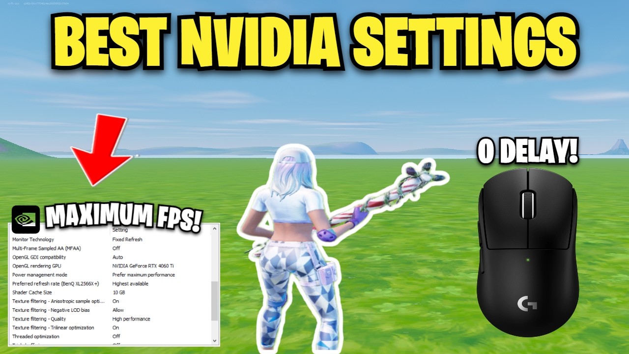 ЛУЧШИЕ настройки NVIDIA для МАКСИМАЛЬНОГО FPS и минимальной задержки! (Гайд 2026)