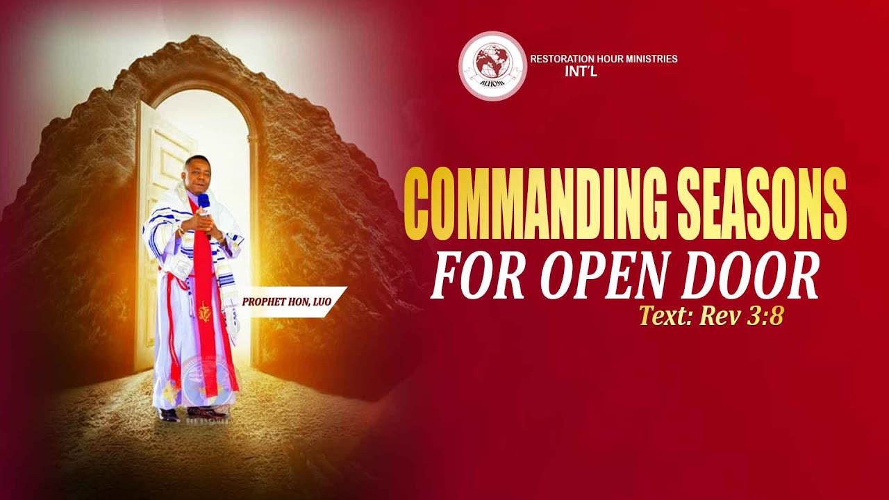 Join Us Live COMMANDING SEASONS FOR OPEN DOOR FROM  DODOMA IHUMWA