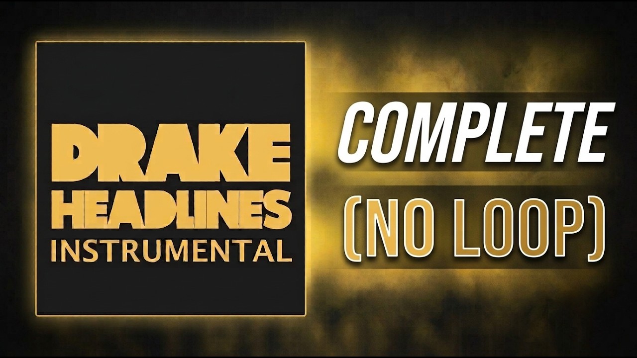 Drake - Headlines Instrumental | Complete - NO LOOP | Important Description