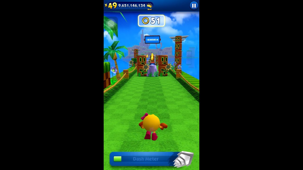 Sonic Dash NEW WORLD RECORD Over 11.8 Billion Points (11,882,621,853 Points) NO CHEATS OR HACKS